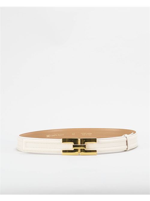 Faux leather belt with clamp Elisabetta Franchi ELISABETTA FRANCHI | Belt | CT04S36E2193